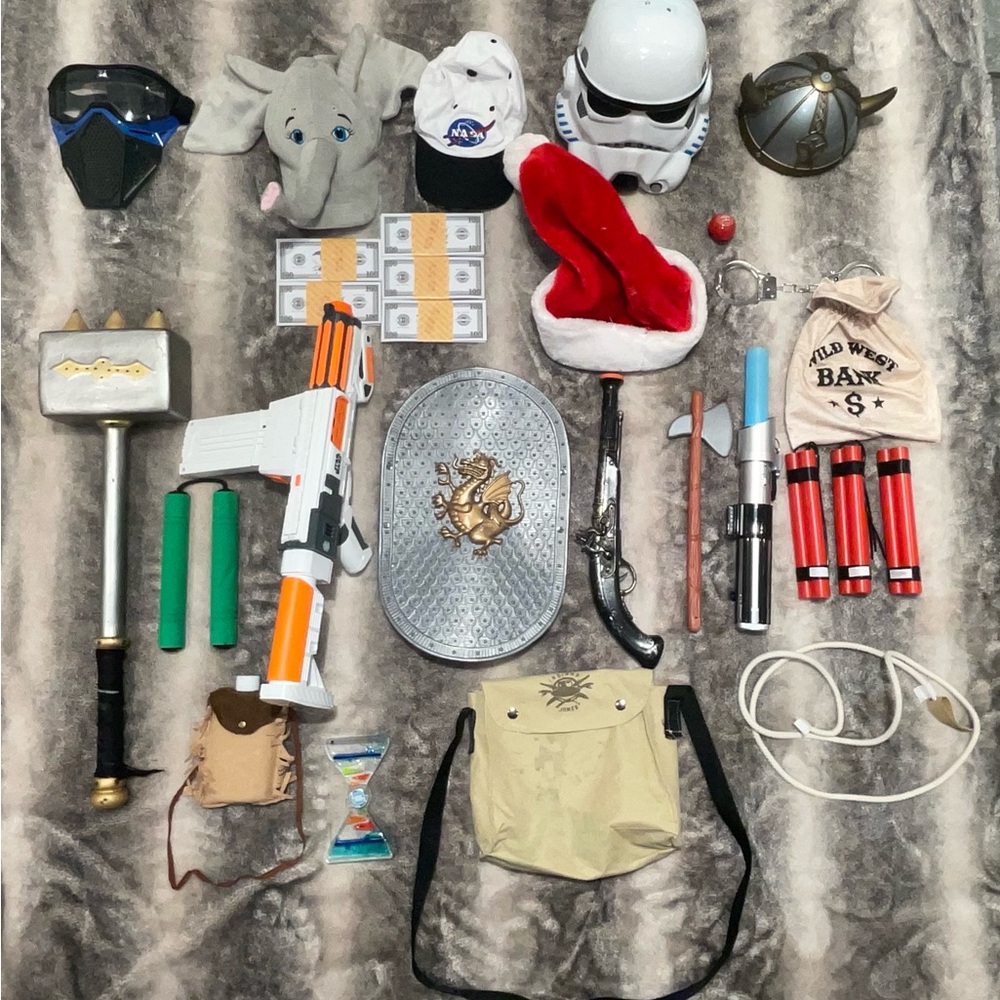 Assorted Costume Accessories Collection